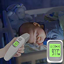 baby thermometer thermometers forehead ear for fever temperature kids adult digital infrared medical